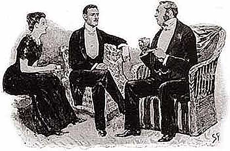 Not for fans: a Sidney Paget illustration from The Adventure of the Beryl Coronet