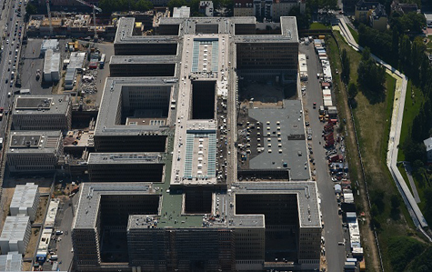 Headquarters of the German Bundesnachrichtendienst (BND)