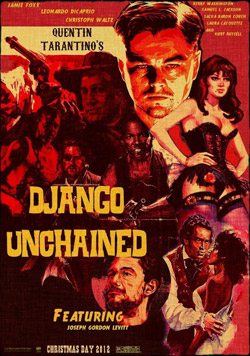 Movie poster for Django Unchained