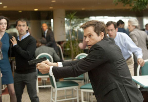 Kevin Bacon as the FBI's Ryan Hardy in The Following