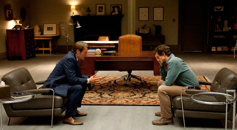 Hannibal Lecter and Will Graham in Hannibal