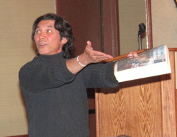 Actor Lou Diamond Phillips at the LCC 2013 auction/ photo by Clark Lohr