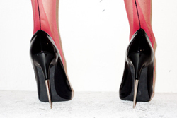 Heels designed by Tom Ford and photographed by Terry Richardson