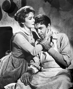James Stewart and Vera miles in The Man Who Shot Liberty Valance