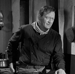 John Wayne as Tom Doniphon in The Man Who Shot Liberty Valance