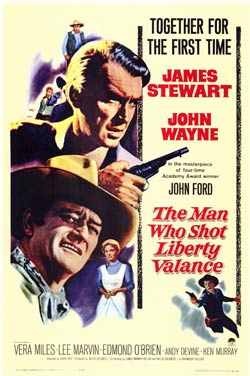 Movie Poster for The Man Who Shot Liberty Valance (1961)