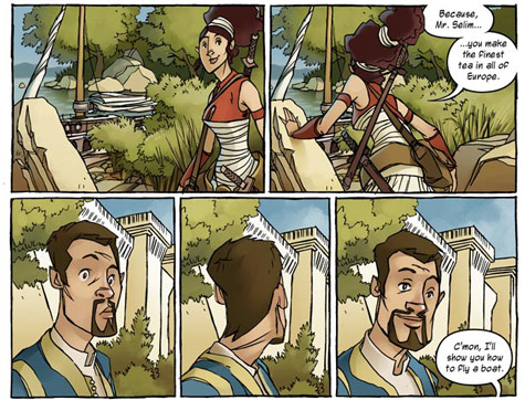 from Delilah Dirk and the Turkish Lieutenant by Tony Cliff