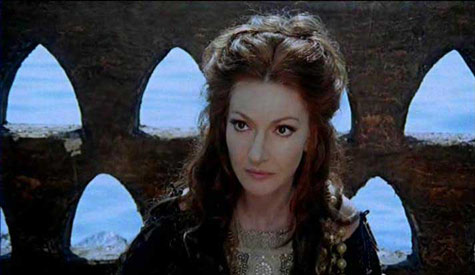 Opera Singer Maria Callas in her only film role as Medea (1969).