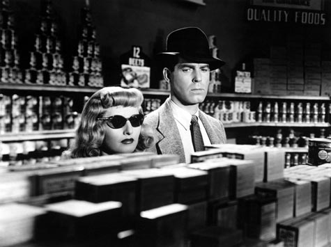 Double Idemnity with Fred MacMurray and Barbara Stanwyck
