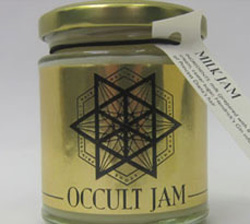A Jar of Bompas & Parr's Occult Milk Jam, made with just a speck of Princess Diana's hair