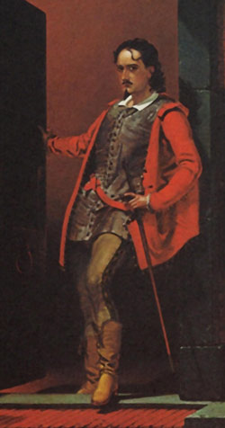 Painting of Edwin Booth as Iago