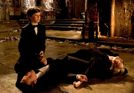 A young Bruce Wayne as depicted in Dark Knight