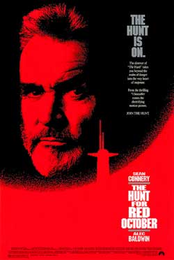 The Hunt for Red October (1990). Sean Connery and Alec Baldwin. Submarines.