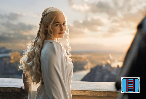Who's still behind Daenerys Targaryen (Emilia Clarke)? / Photographer: Screengrab, courtesy HBO