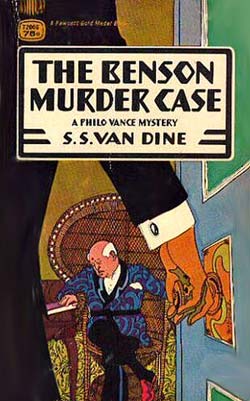 The Benson Murder Case, a Philo Vance mystery, by S.S. Van Dine