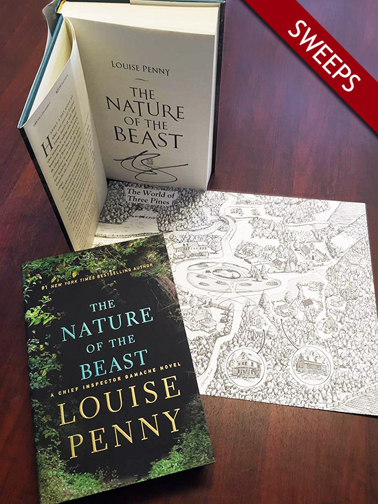 Louise Penny's Signed First Edition and The World of Three Pines Map  Sweepstakes - Criminal Element